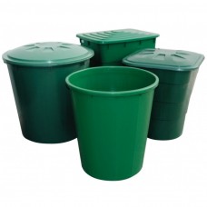 DEPOSITO CUADRADO VERDE 520L